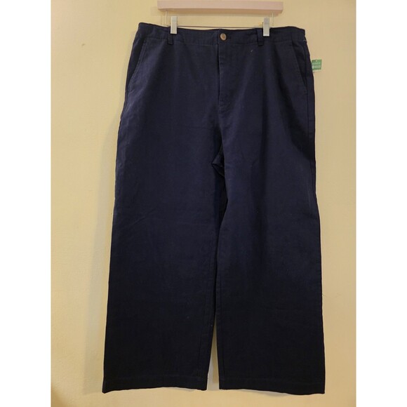 Gap Womens Size 18 Navy Blue Wide Leg Trouser Stretch Business Casual Minimalist - Picture 1 of 9